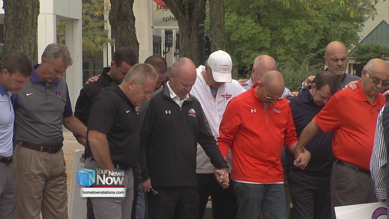 Local coaches come together in support of Vince Koza